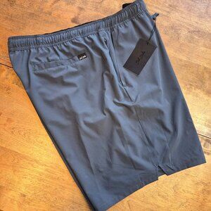 Bad Birdie Active Athletic Shorts Men 2XL Dusk Navy Stretch Traditional Fit Golf